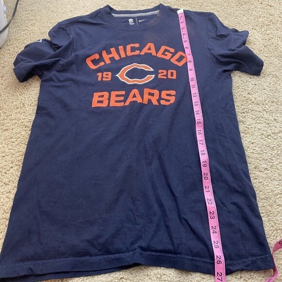 NFL Nike Womens Chicago Bears T Shirt Size S Football Navy Orange Team Apparel - Picture 7 of 8